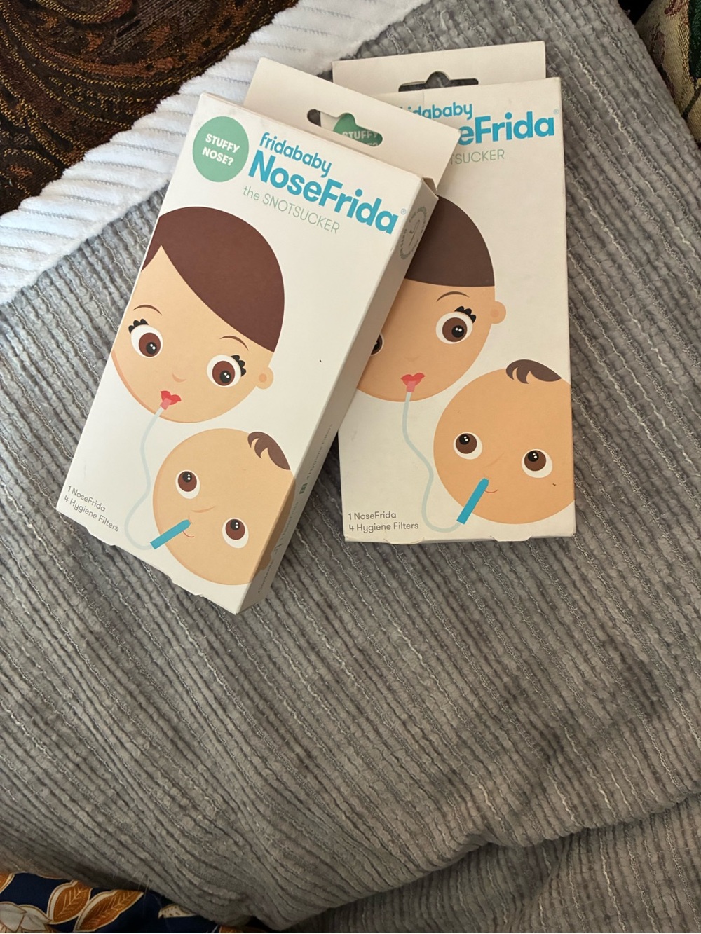 New in package bundle of two noseFrida to relieve stuffy nose in babies